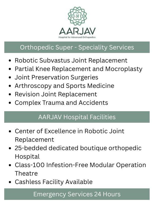 Aarjav Hospital for Advanced Orthopedics - South Bopal
